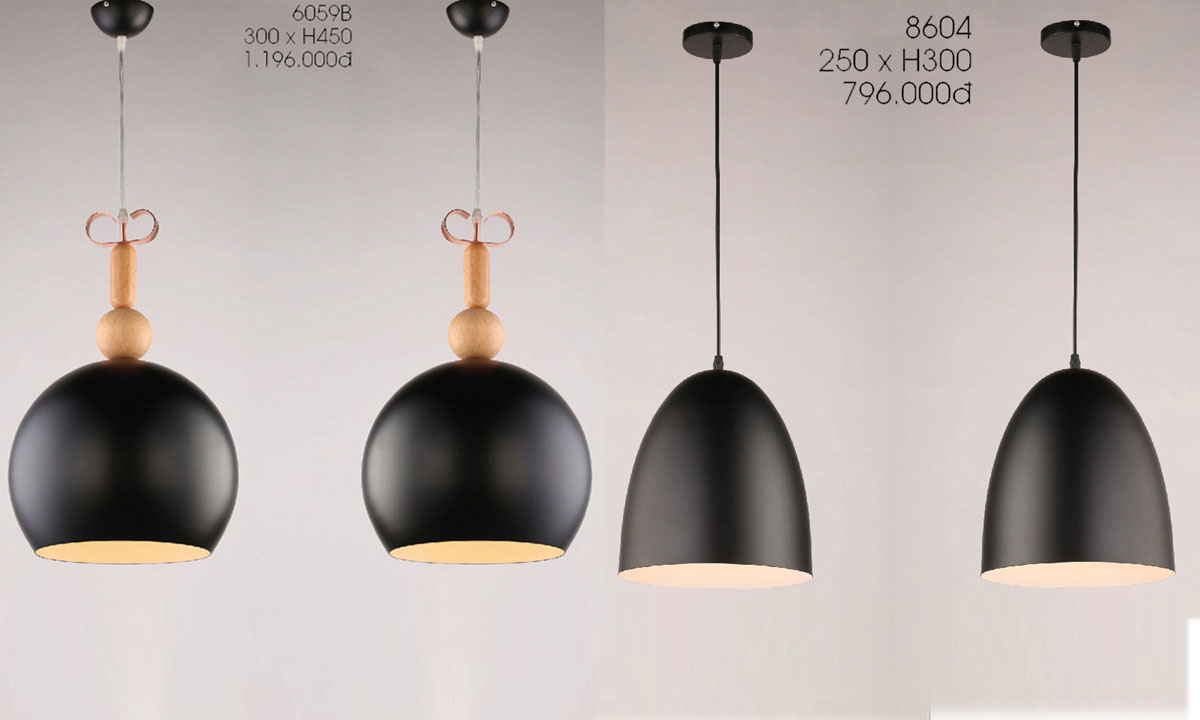 Đèn Thả Trang Trí Kiểu Dáng Hot Nhất Năm 2023